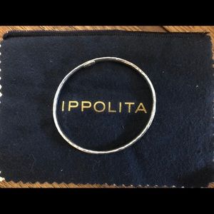 Ippolita Sterling Silver Hammered Bangle